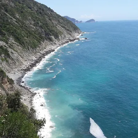 Tatil Evi Casa A Picco Sul Mare 5 Terre Campiglia (Liguria)