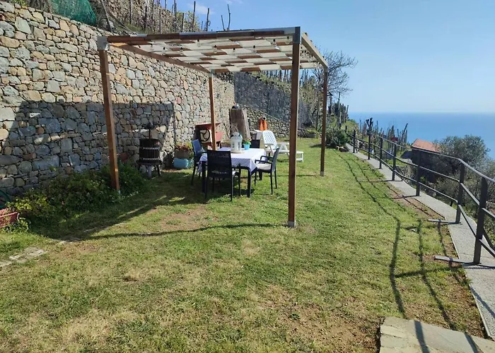 Casa A Picco Sul Mare 5 Terre * Campiglia (Liguria)