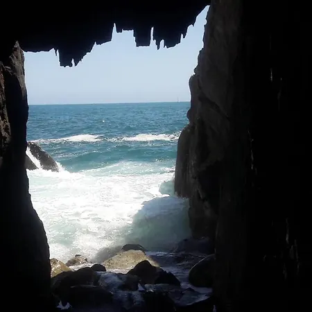 Casa A Picco Sul Mare 5 Terre カンピーリア