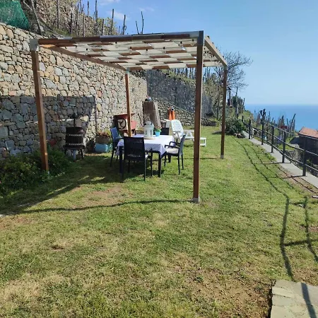 Casa A Picco Sul Mare 5 Terre * カンピーリア